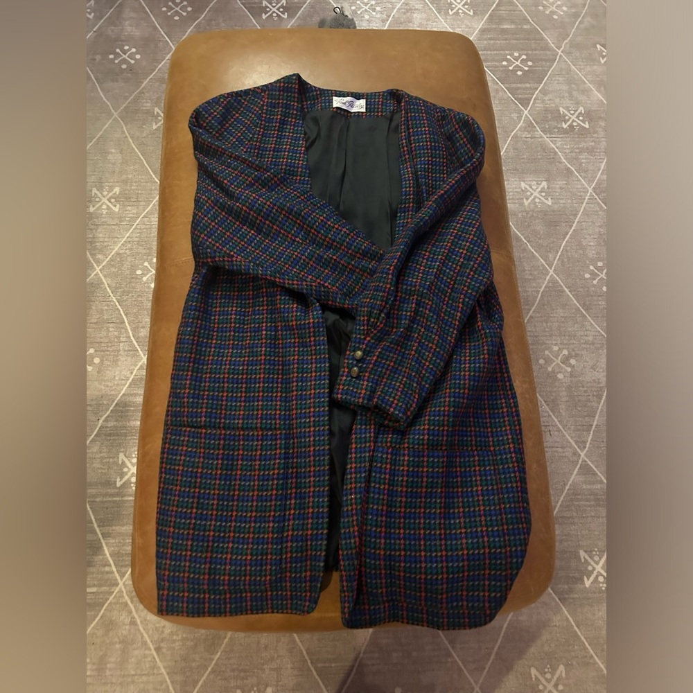 Vintage open blazer jacket